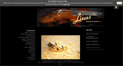 Desktop Screenshot of linus-guitars.com